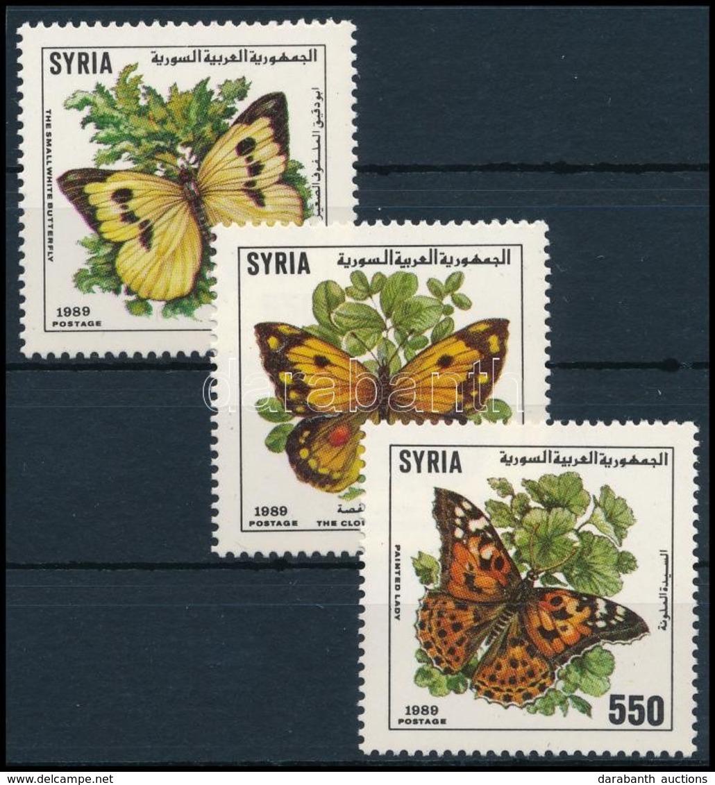 ** 1989 Lepke Sor,
Butterfly Set
Mi 1758-1760 - Other & Unclassified