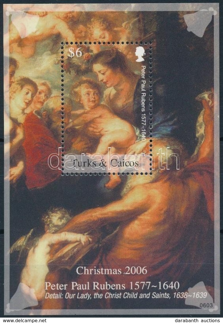 ** 2006 Karácsony, Rubens Festmény Blokk Mi 232 - Other & Unclassified