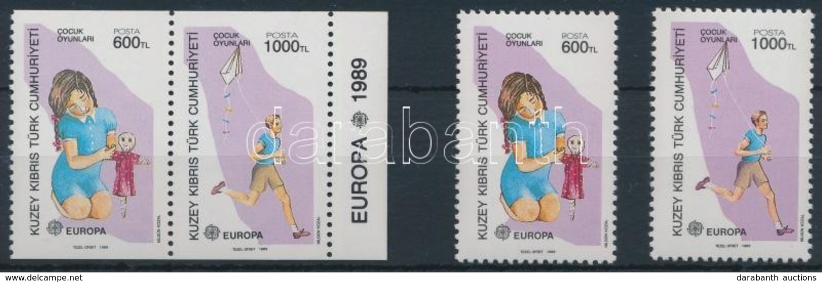 ** 1989 Europa CEPT Sor Párokban,
Europa CEPT
Mi 249-250 A+C - Other & Unclassified