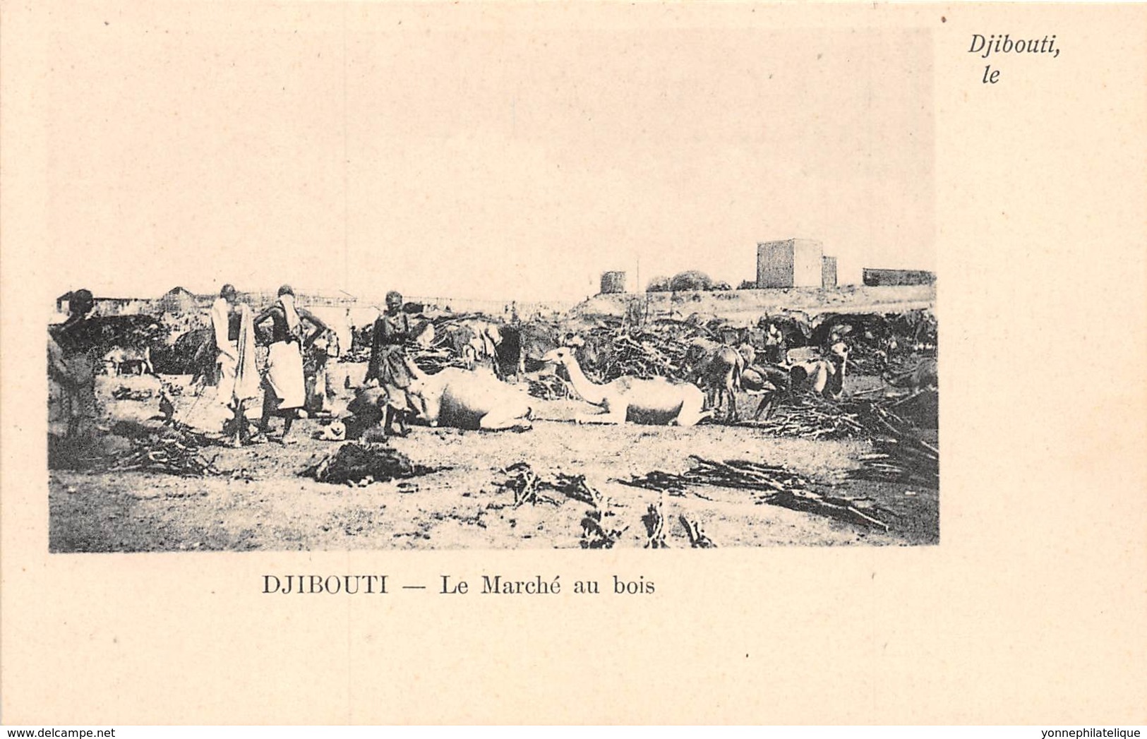 Djibouti / Topo - 25 - Le Marché Au Bois - Djibouti