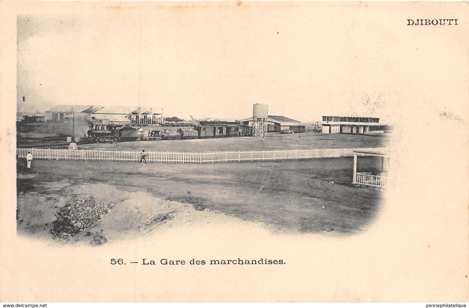 Djibouti / Topo - 30 - La Gare Des Marchandises - Djibouti