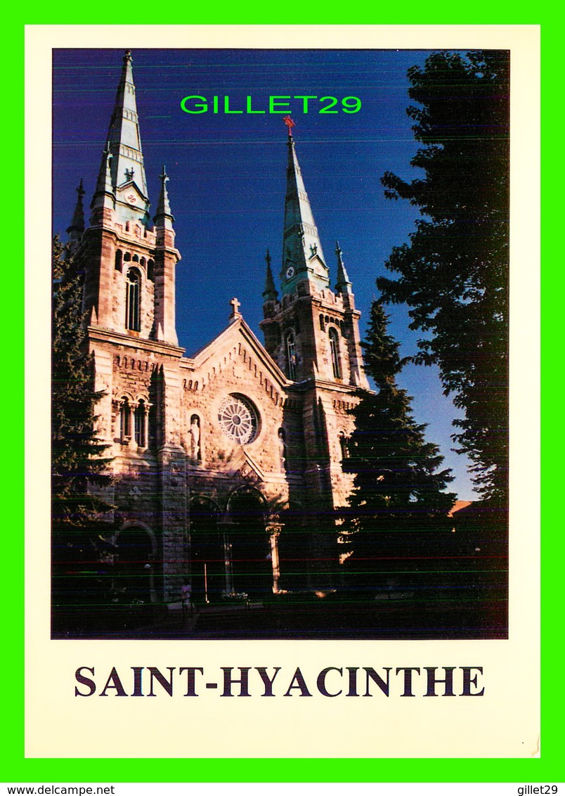 SAINT-HYACINTHE, QUÉBEC - LA CATHÉDRALE EN 1990 - PHOTO, YVES BROUSSEAU, JUNIOR - - St. Hyacinthe