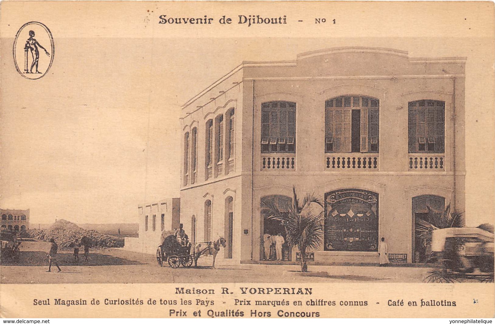Djibouti / Topo - 46 - Maison Vorperian - - Djibouti