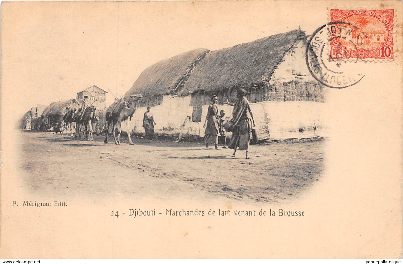 Djibouti / Topo - 71 - Marchand Venant De La Brousse - Belle Oblitération - Djibouti