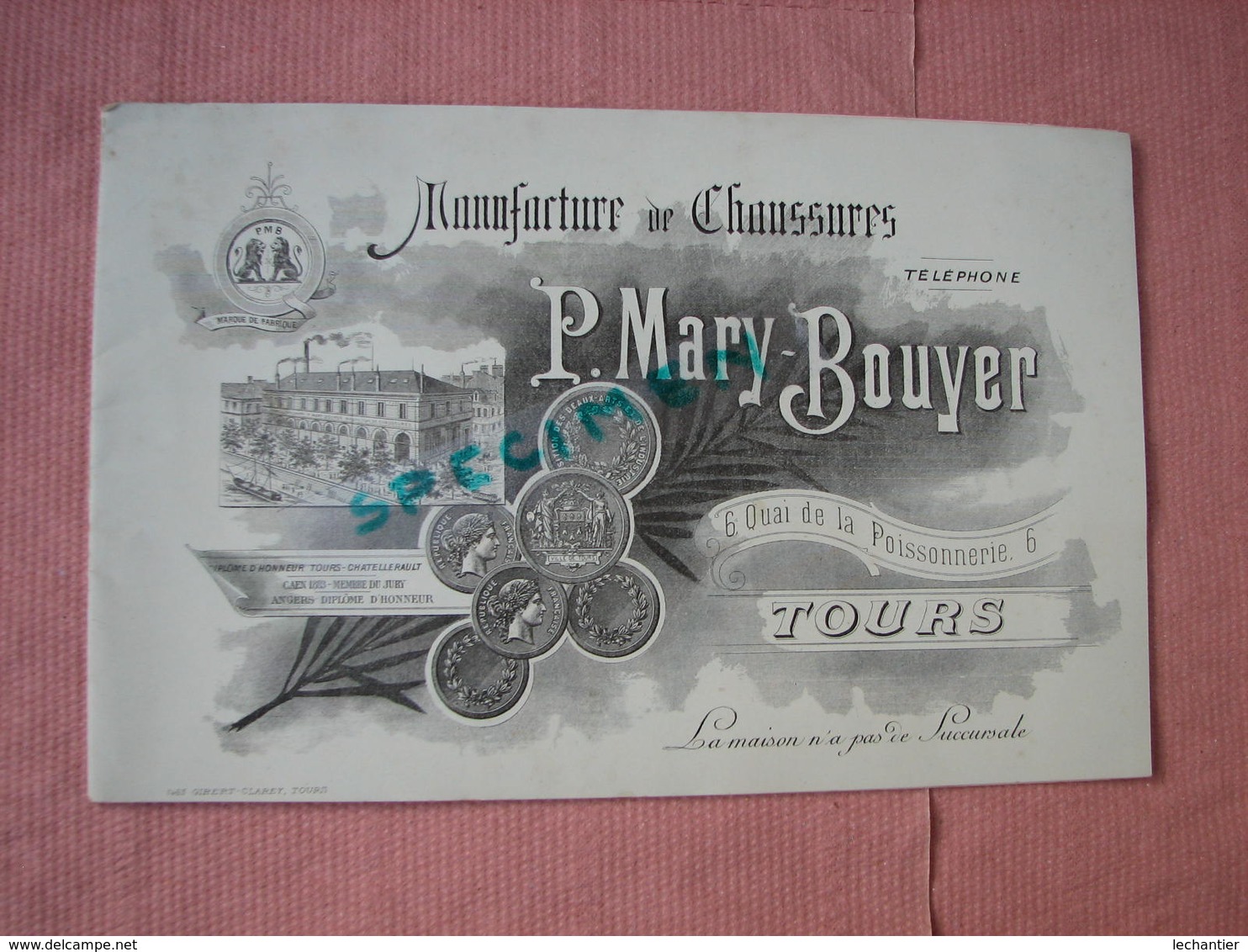 TOURS Fabrique De Chaussures MARY-BOUYER 158 Photos De Chaussures TBE - Autres & Non Classés