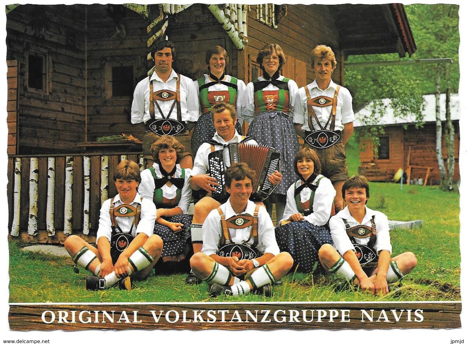 Original Volkstanzgruppe Navis - Leitung Manfred Geir - NAVIS - Oberweg - 1981 - Costume Régional - Judenburg