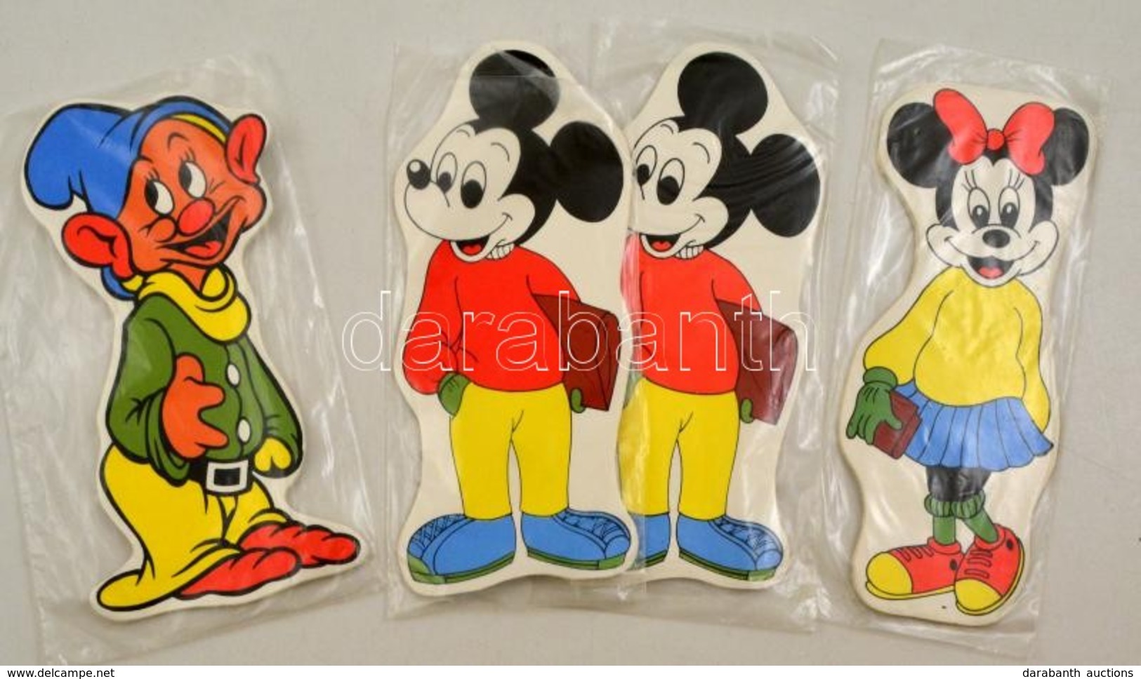 40 Db Disney Matrica. Négyféle 20 Cm - Other & Unclassified