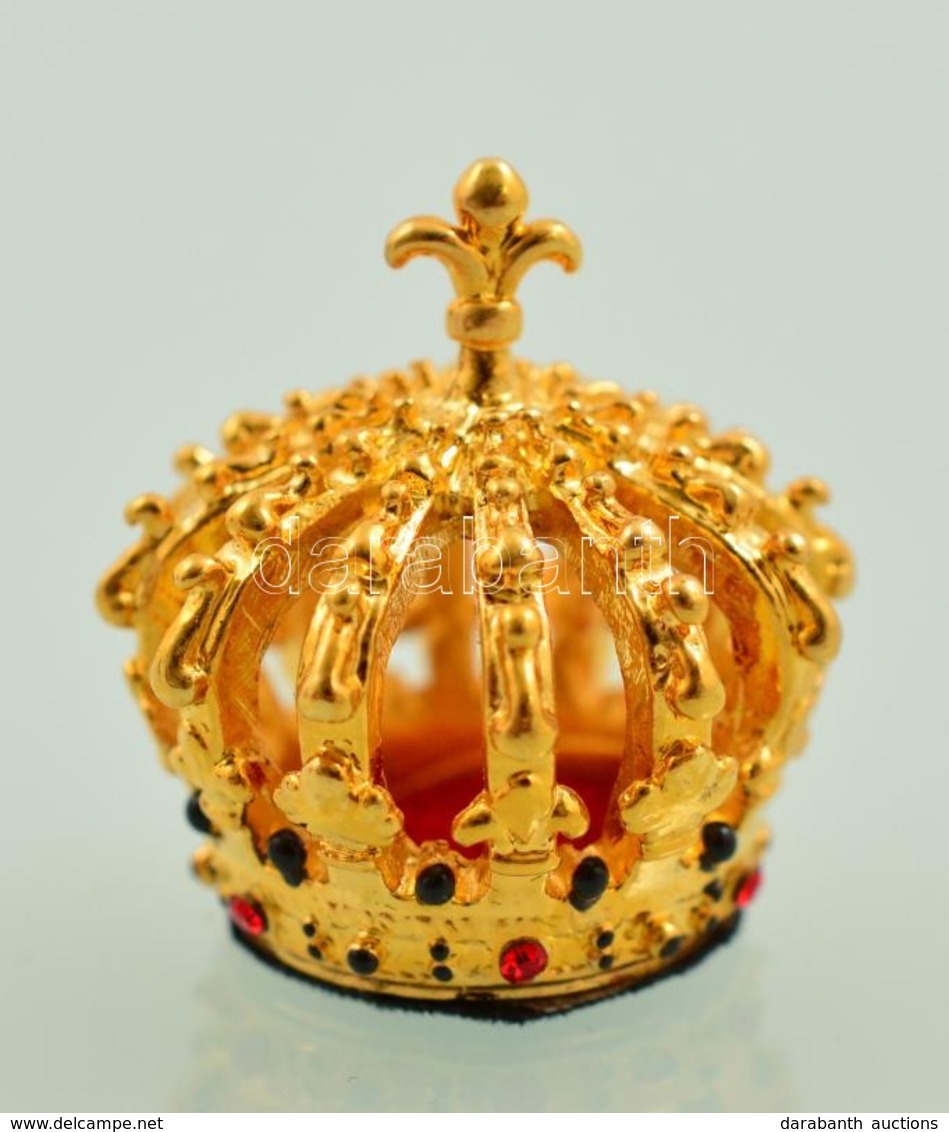 IV. Henrik Francia Király Koronája Miniatűr, Díszdobozban, Leírással - Other & Unclassified