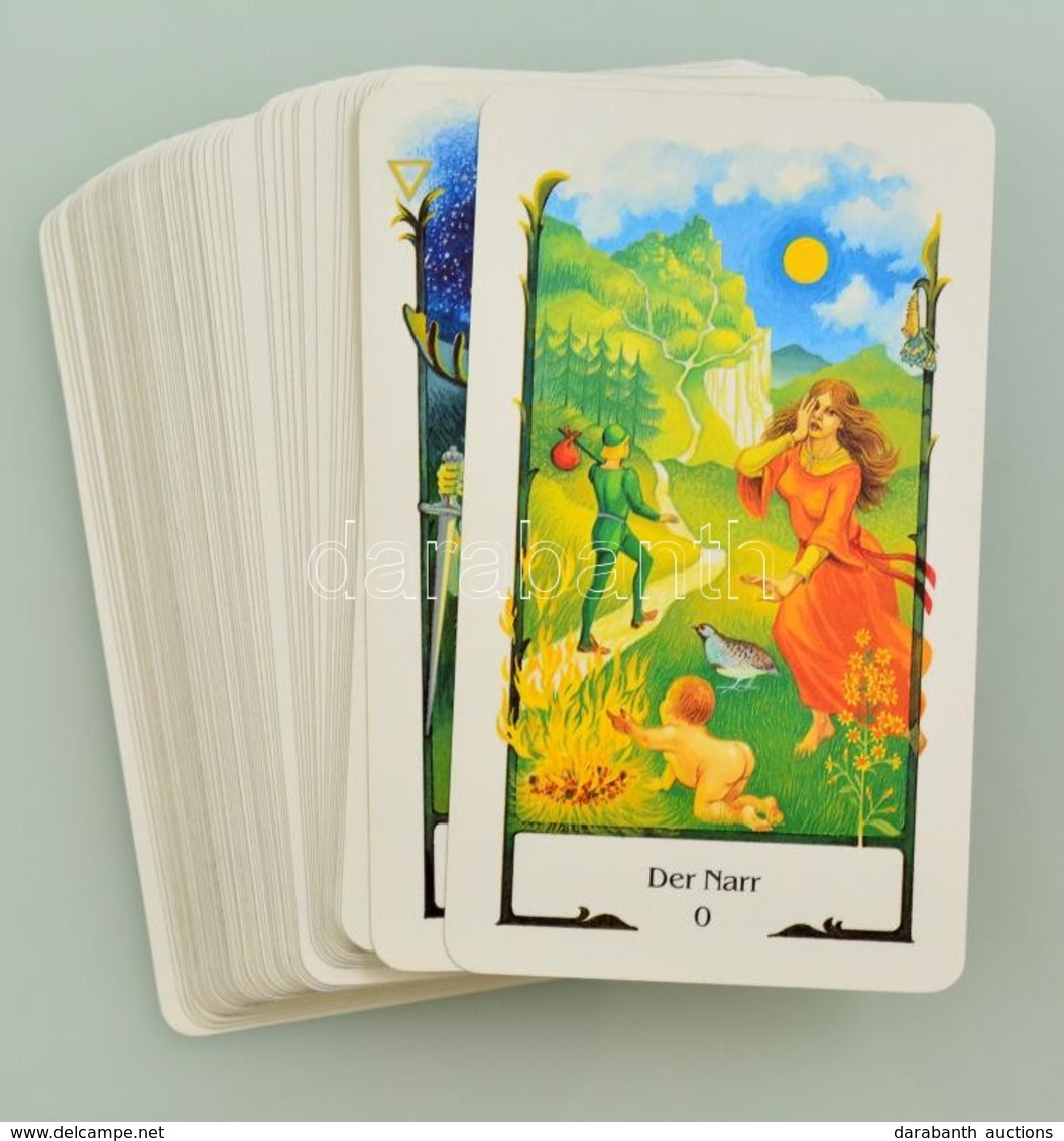 1990 Tarot Der Weisen Frauen, 78 Lapos Tarotkártya, Jó állapotban - Sonstige & Ohne Zuordnung