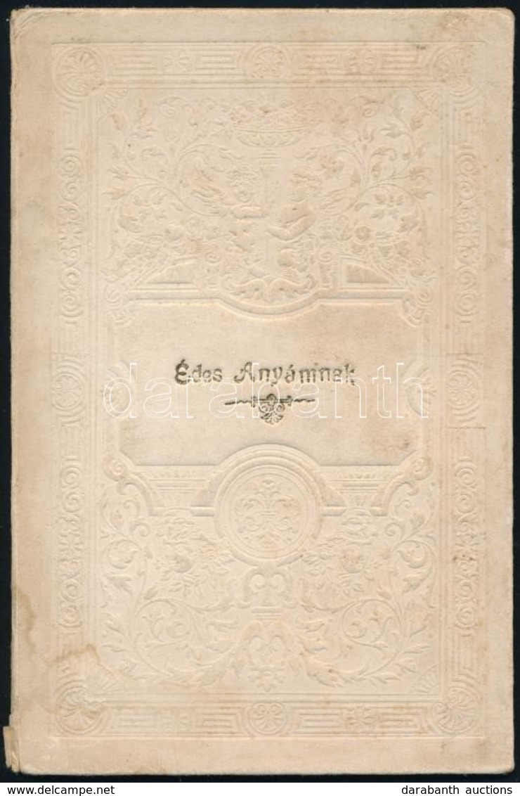 1934 Édes Anyámnak Feliratú Fényképtartó, Belül Irredenta Felirattal ('Hiszek Magyarország Feltámadásában'), Nemzeti Kis - Ohne Zuordnung