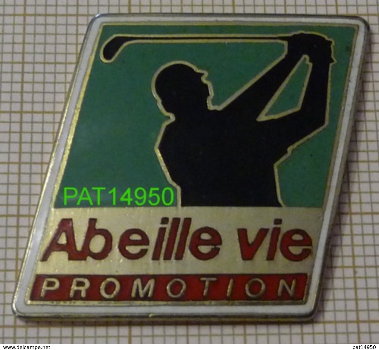 ABEILLE VIE PROMOTION    GOLF  GOLFEUR  BANQUE ASSURANCE  MUTUELLE - Golf