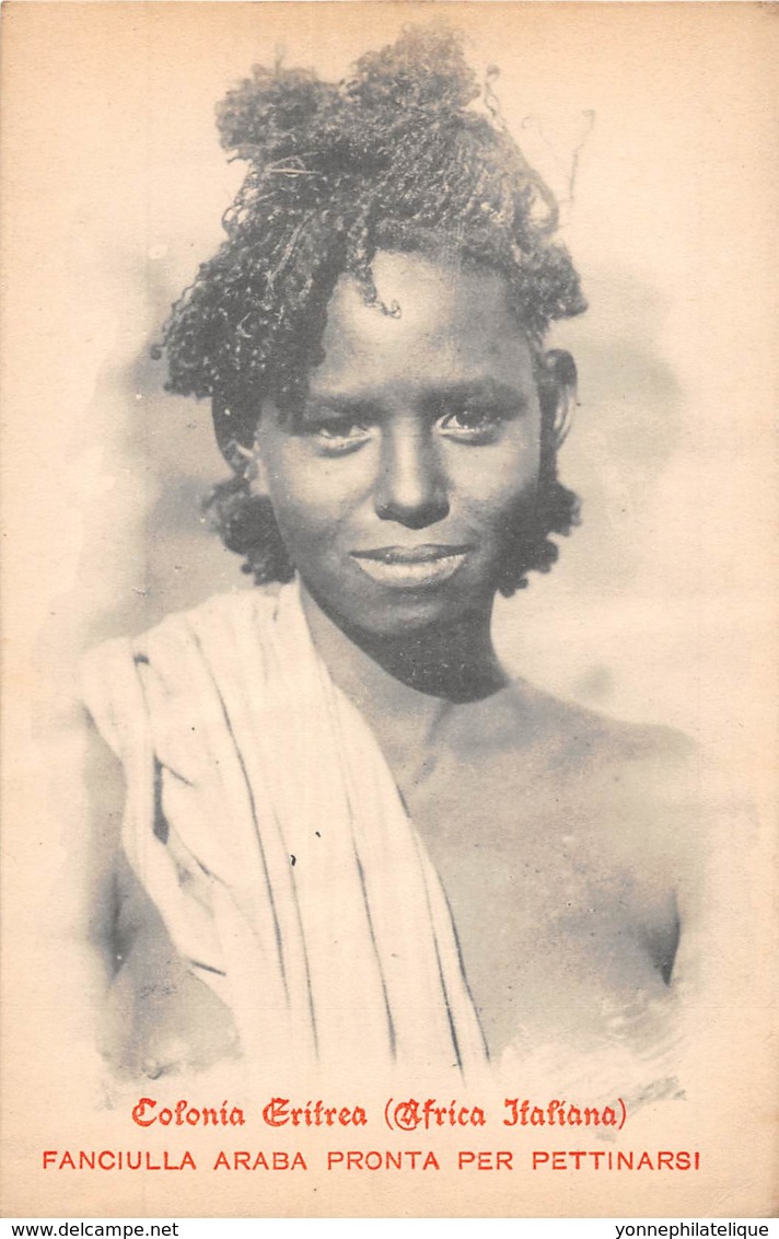 Erythrée / Ethnic - 07 - Fanciulla Araba Pronta Per Pettinarsi - Erythrée