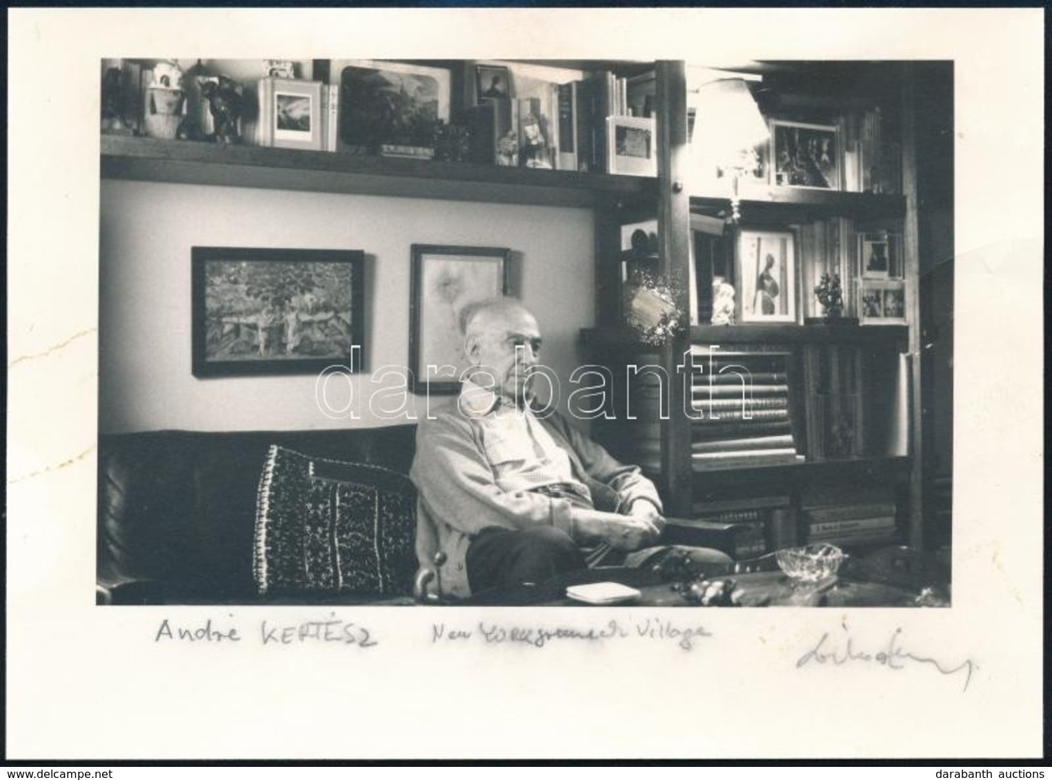 Azonosítatlan Jelzéssel: André Kertész. New York, Greenwich VIllage. 17x13 Cm - Other & Unclassified