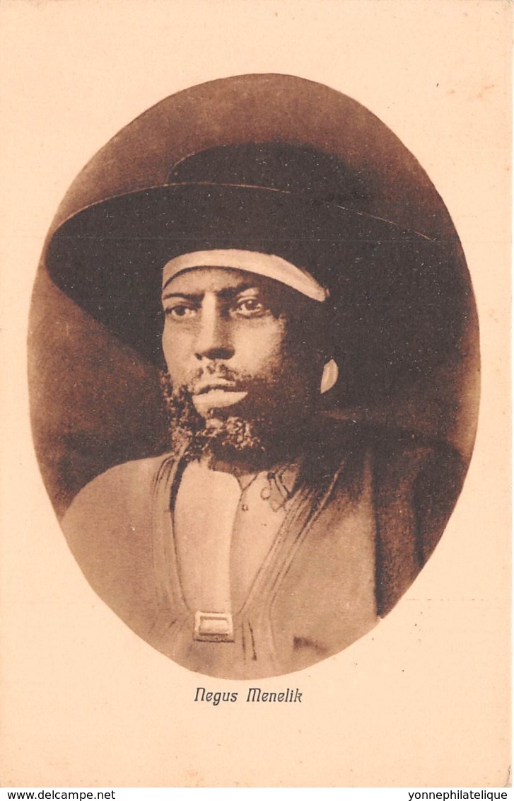 Ethiopie / Royauté - 08 - Negus Menelik - Ethiopia