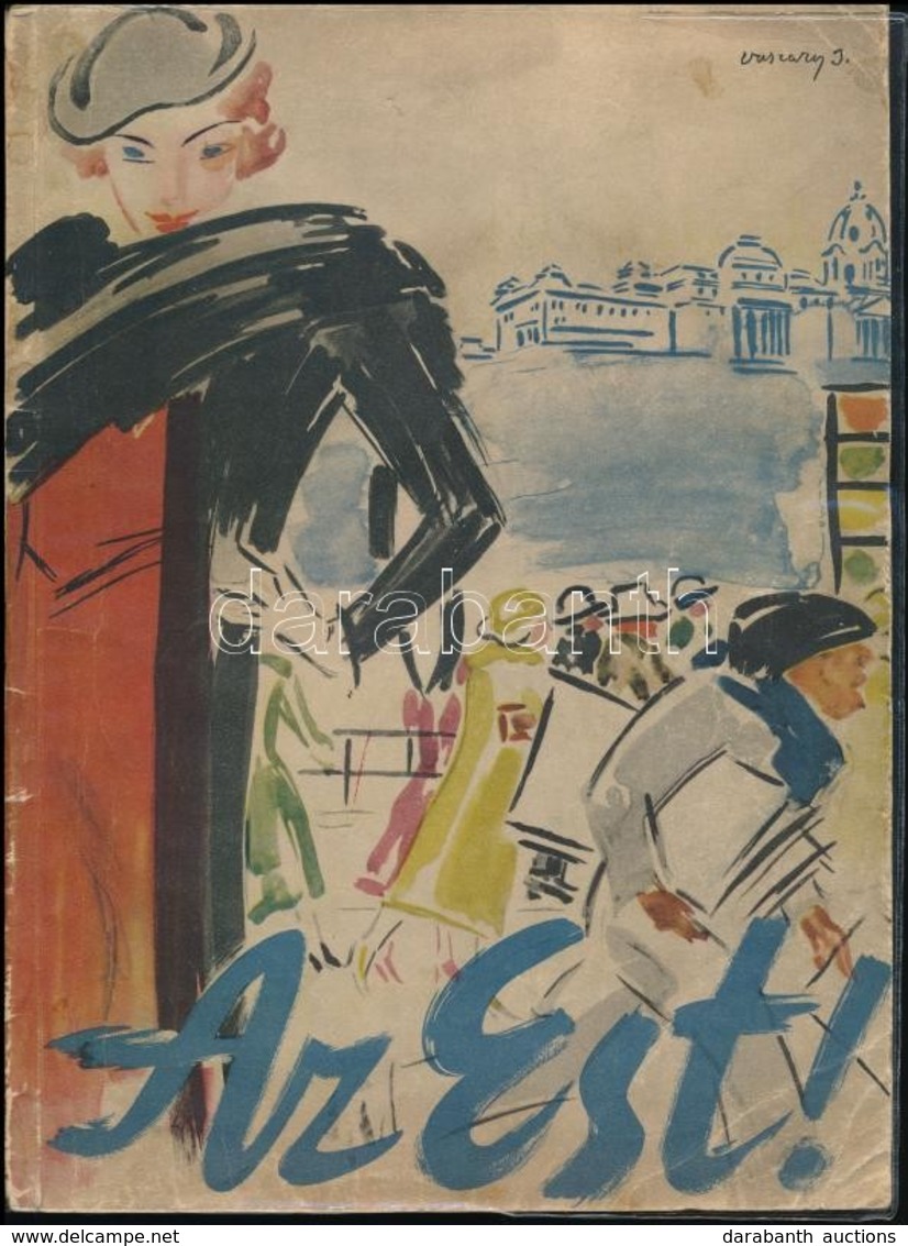 1935 Az Est 25 éves Jubileumi Lapszáma, Szerk.: Dr. Mihályfi Ernő, Vaszary János Tervezte Címlappal, Számos érdekes Aktu - Ohne Zuordnung