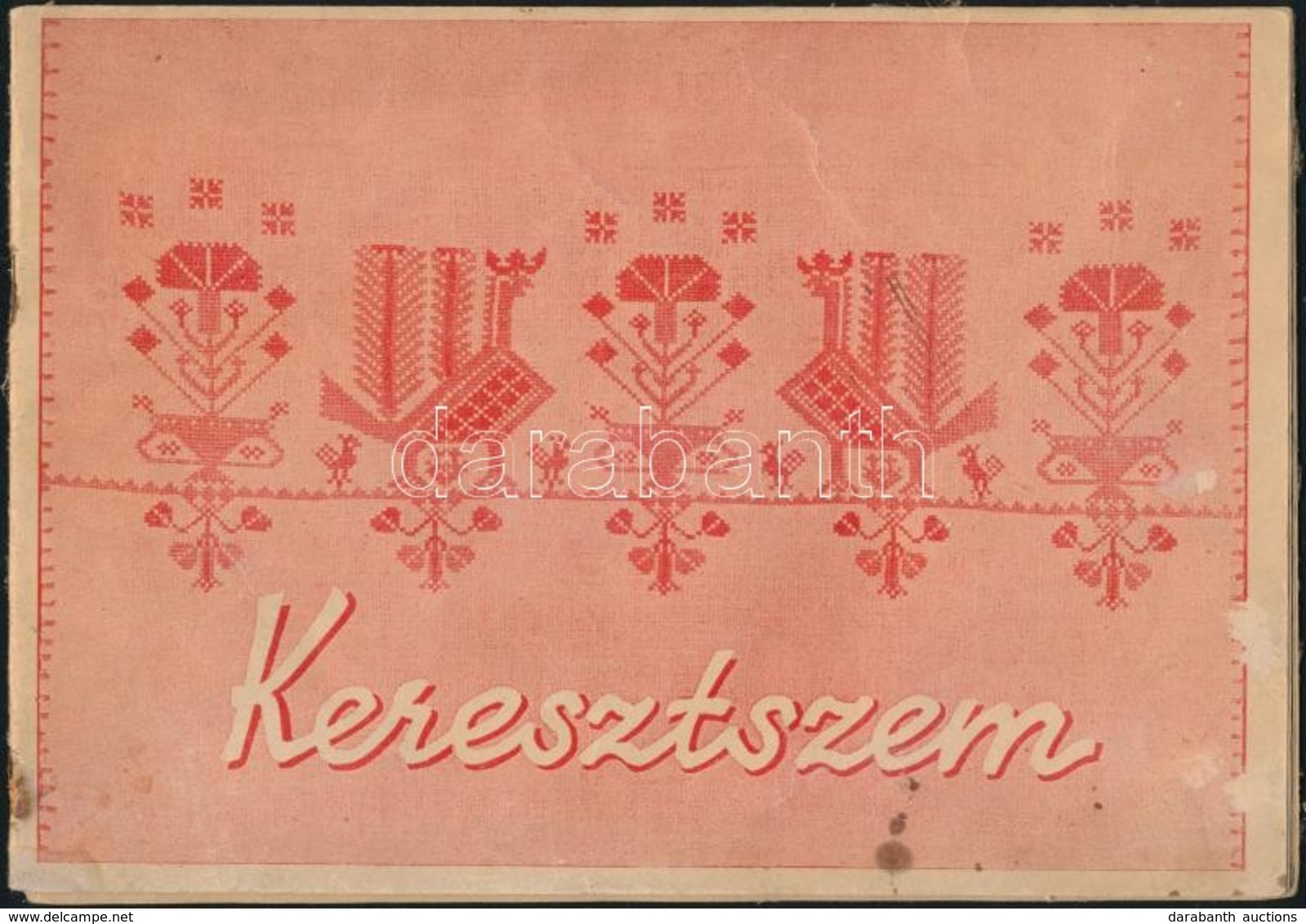 1943 Keresztszem, Kézimunka Füzet, 20 P. - Ohne Zuordnung