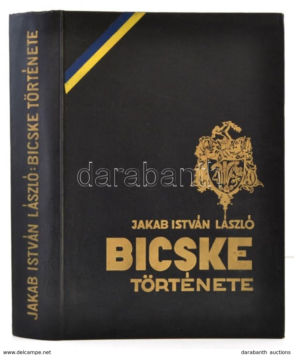 Jakab István László: Bicske Története. Bicske, 1969, Szerzői Kiadás. Kiadói Egészvászon-kötés, Gazdagon Illusztrálva. Me - Unclassified