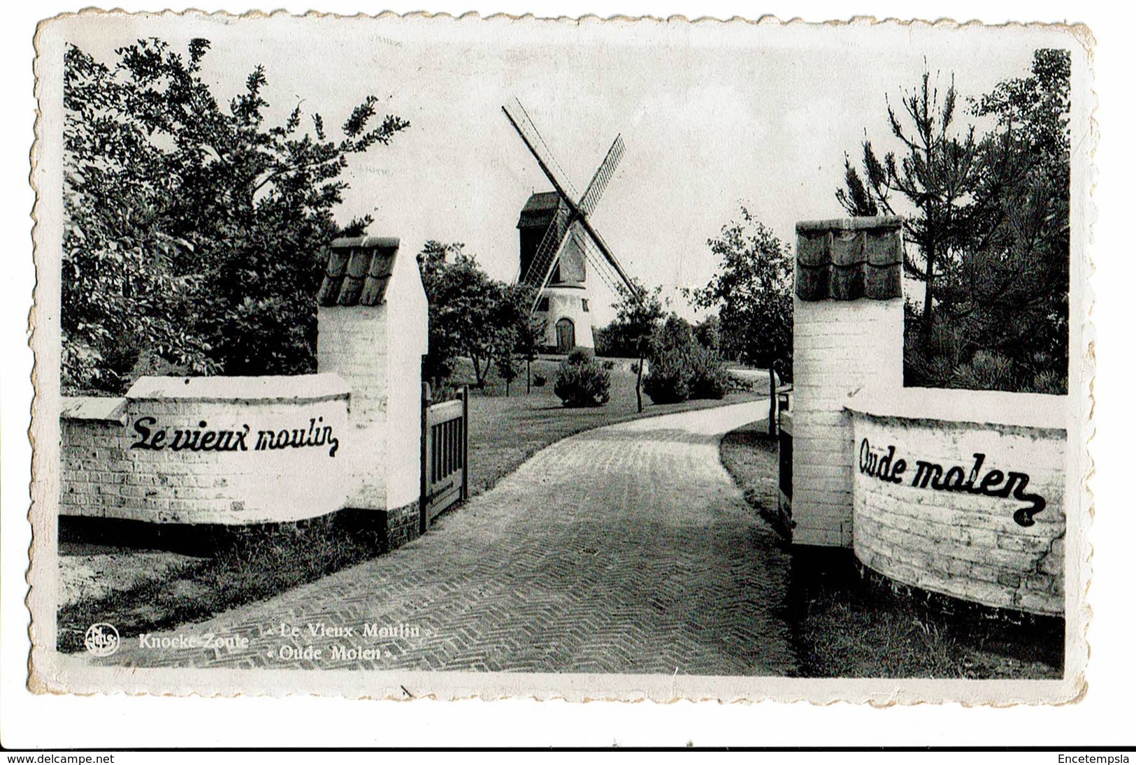 CPA - Cartes Postales-Belgique - Knokke--Le Vieux Moulin -1955-S4067 - Knokke
