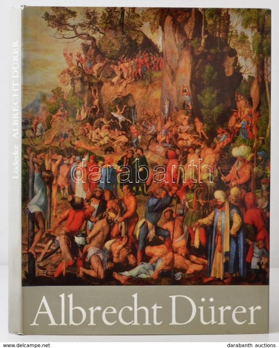 Heinz Lüdecke: Albrecht Dürer. Fordította: Körber Ágnes. Bp.,1978,Corvina. Kiadói Egészvászon-kötés, Kiadói Papír Védőbo - Unclassified