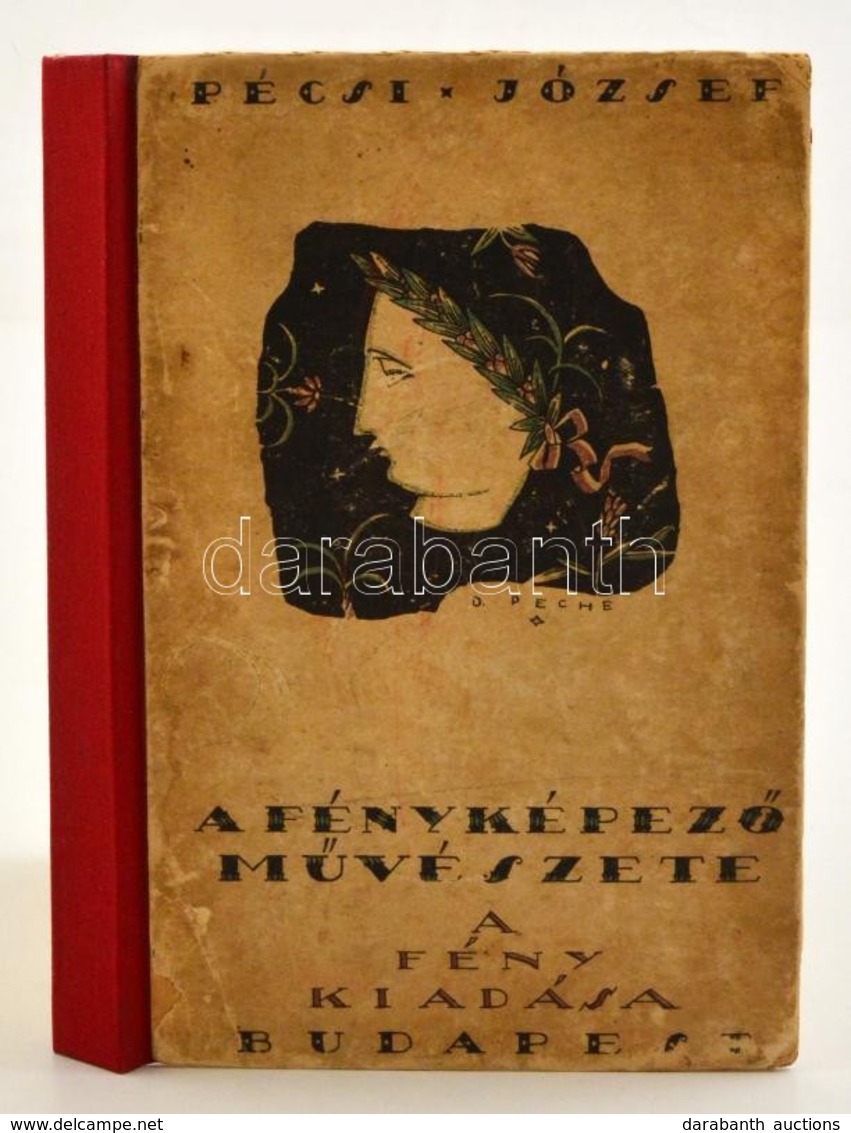 Pécsi József: A Fényképező Művészete. Bp., 1917, Fény. Későbbi, Kissé Foltos Kartonált Papírkötésben. - Ohne Zuordnung