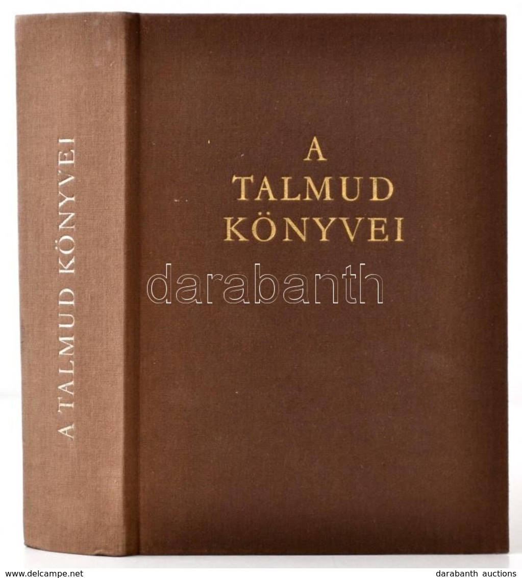 A Hagyomány Gyöngyei: A Talmud Könyvei. Az Eredeti Talmud Szöveg Alapján Dr. Molnár Ernő. Bp.,1989, IKVA. Kiadói Egészvá - Ohne Zuordnung