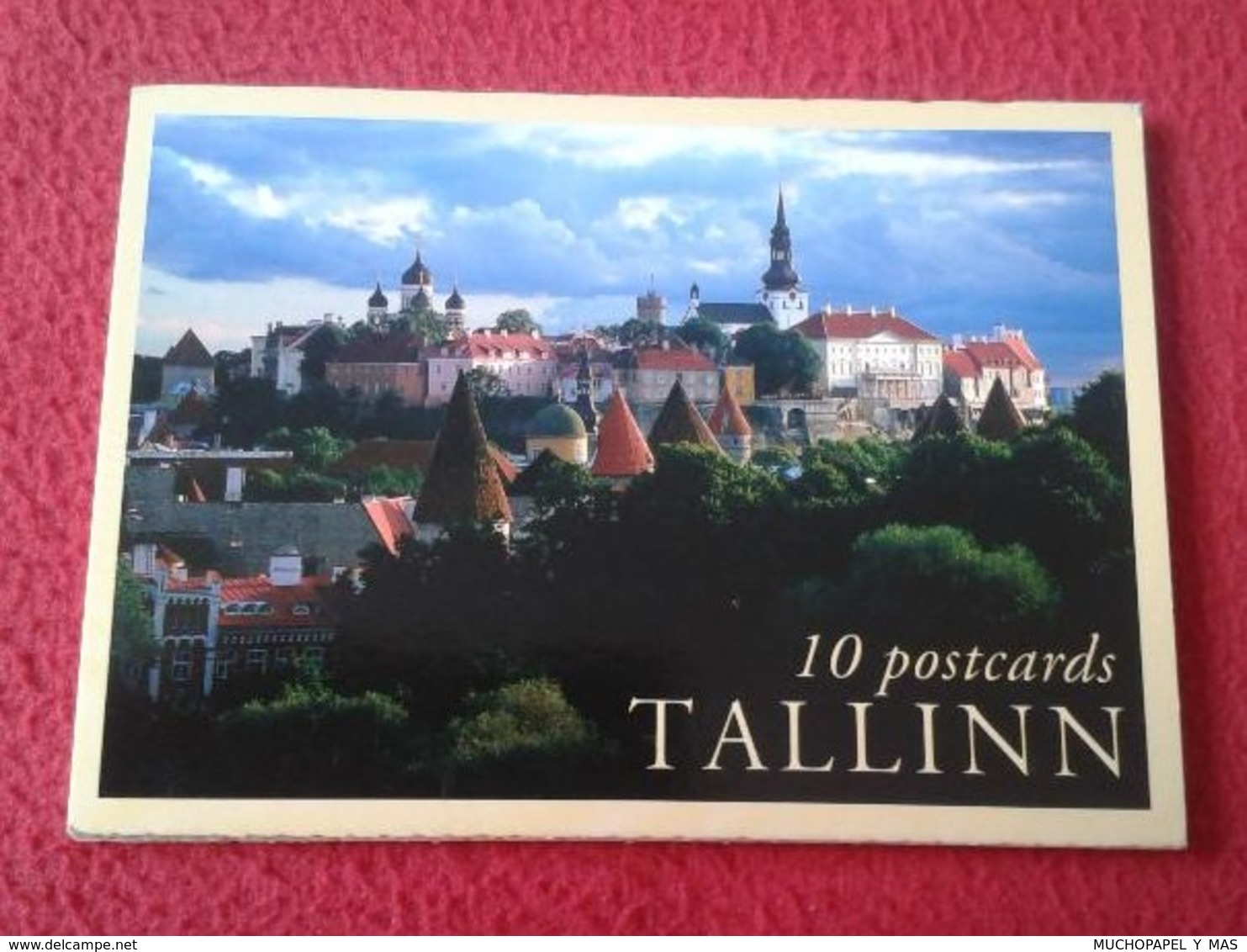 BLOC ACORDEÓN LIBRO DE 10 POSTALES POSTCARDS DE TALLINN TALLIN ESTONIA EESTI CARTES POSTALES POSTAL VER FOTO/S. BALTIC - Estonia