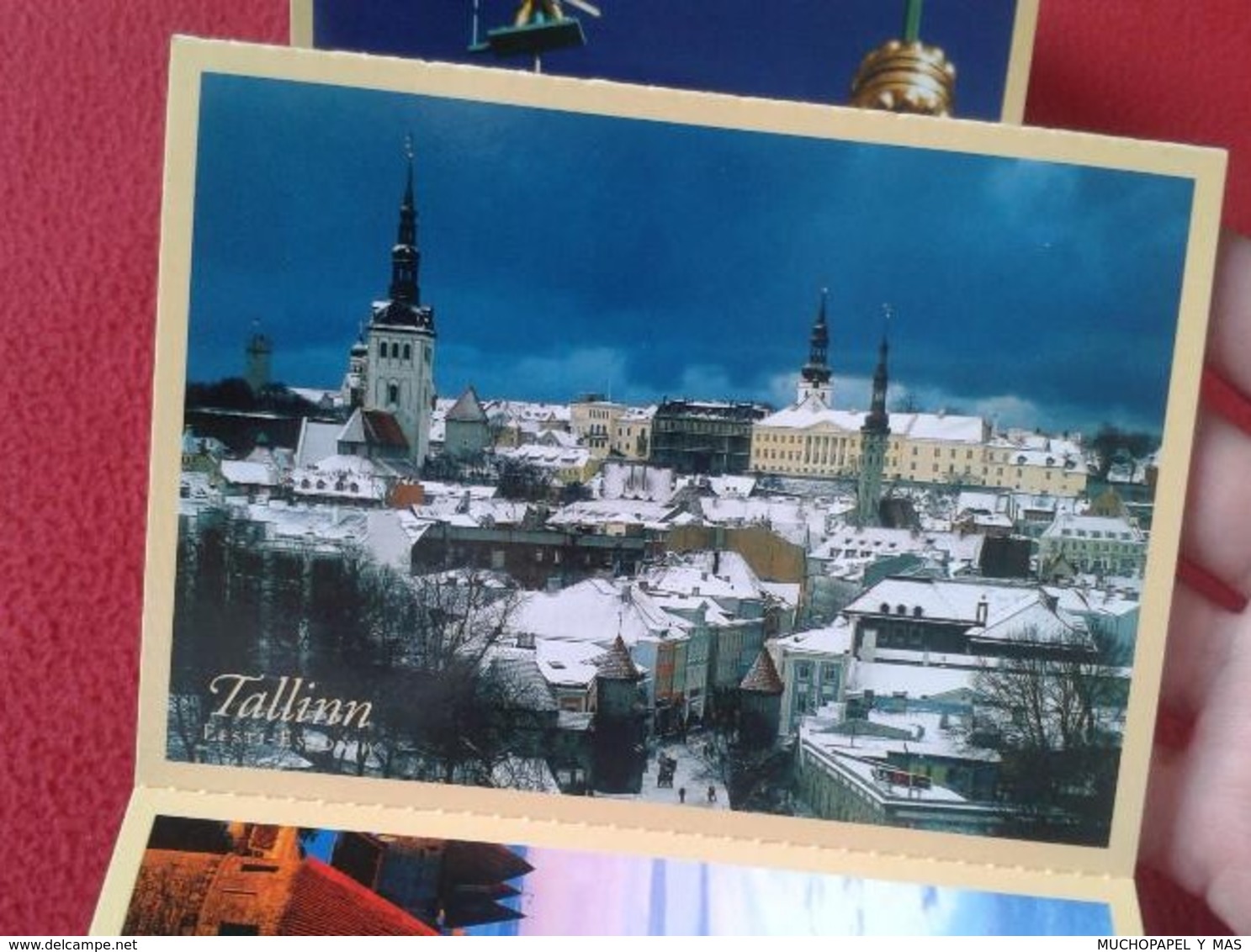 BLOC ACORDEÓN LIBRO DE 10 POSTALES POSTCARDS DE TALLINN TALLIN ESTONIA EESTI CARTES POSTALES POSTAL VER FOTO/S. BALTIC - Estonia