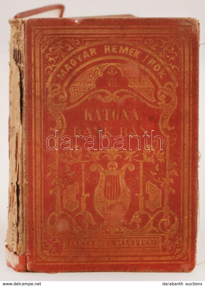 Katona József: Bánk Bán. Dráma öt Szakaszban. Magyar Remekírók. Gyémánt-kiadás VII. Bp., 1892. Franklin. Nyolcadik Kiadá - Unclassified