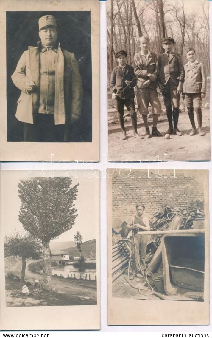 ** * 96 Db RÉGI Családi Fotó Képeslap / 96 Pre-1945 Family Photo Postcard - Ohne Zuordnung