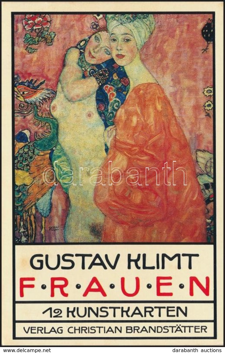 ** Gustav Klimt: Frauen. 12 Kunstkarten. Verlag Christian Brandstätter / Gustav Klimt 12 Darabos Modern Képeslap Sorozat - Ohne Zuordnung