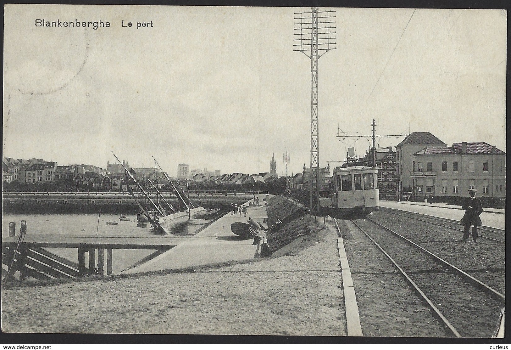 BLANKENBERGE * LA PORT * DE HAVEN * TRAM * TRAMWAY * 1912 - Blankenberge