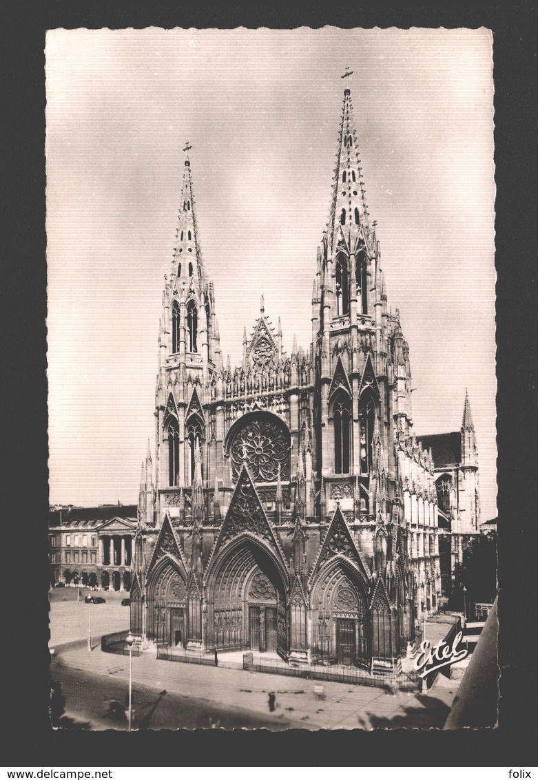 Rouen - Façade De L'Eglise De St-Ouen - Rouen