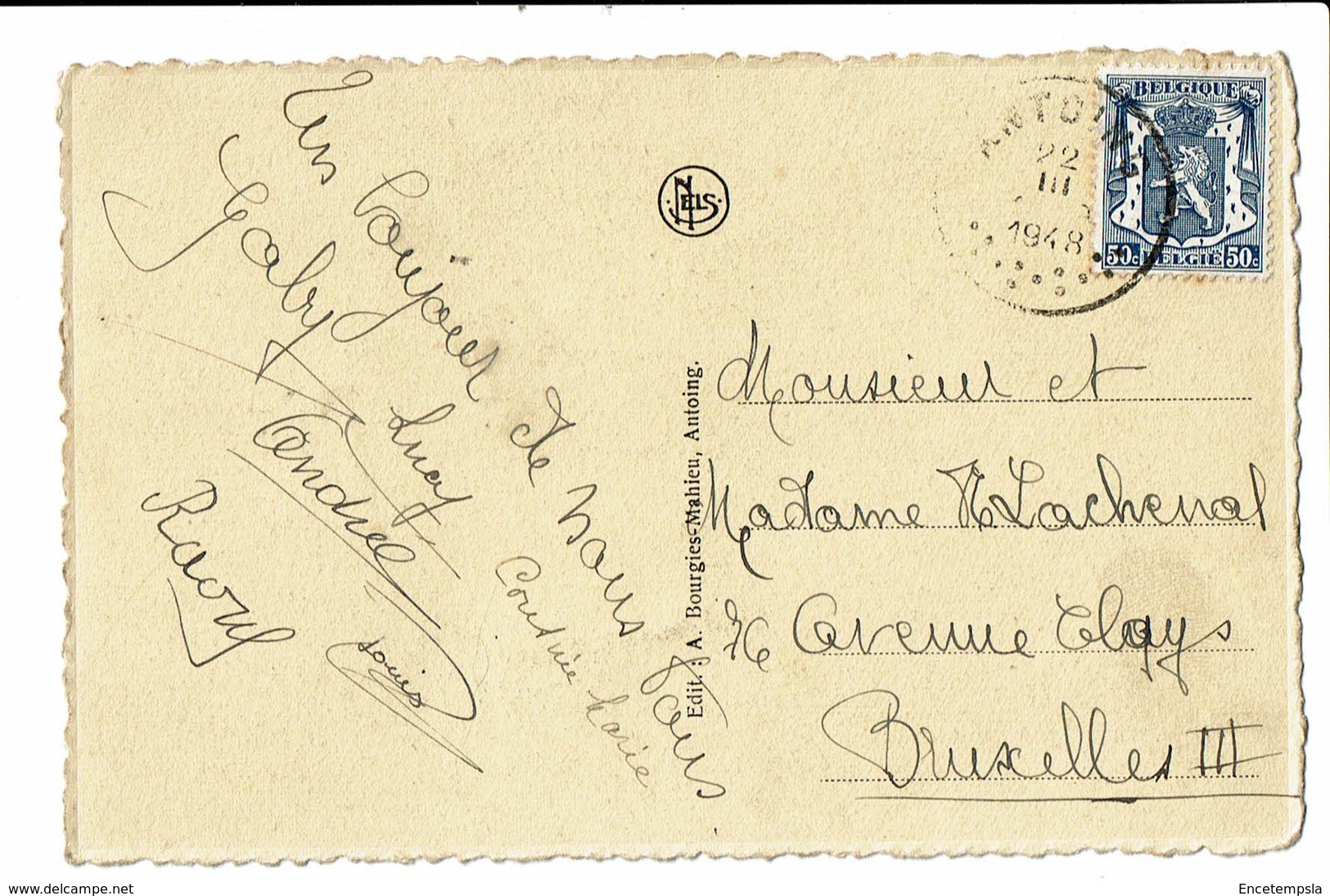 CPA - Cartes Postales-Belgique -Château D' Antoing - Les Dépendances-1948-S4070 - Antoing