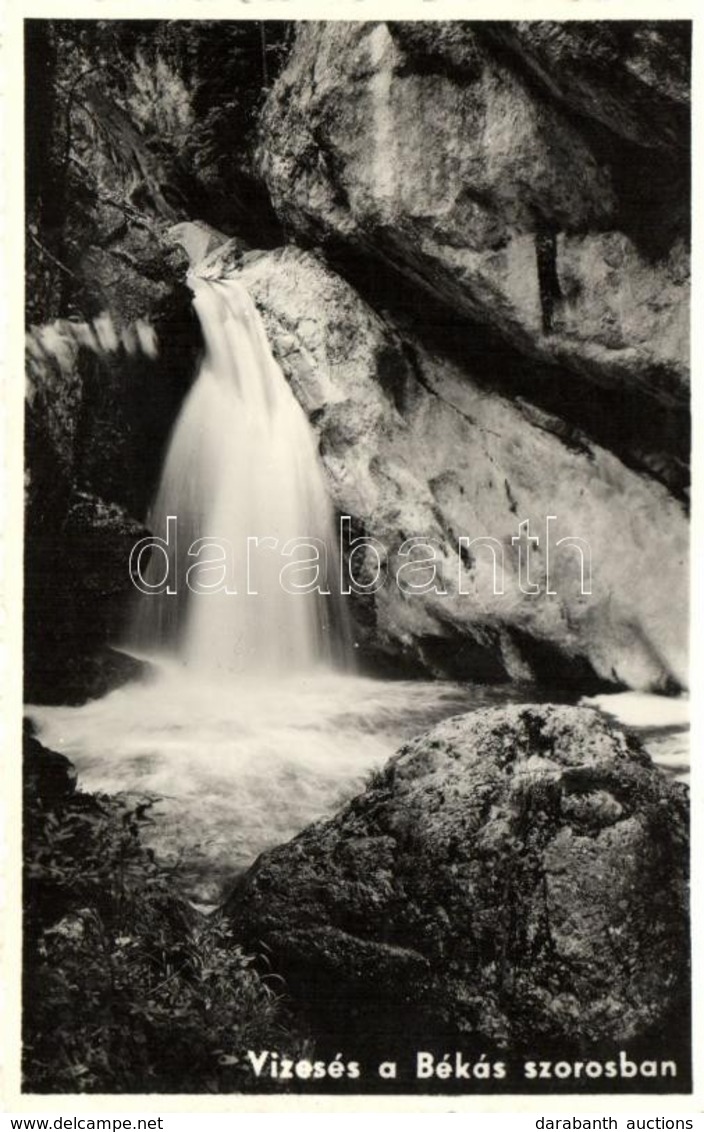 * T1/T2 Békás-szoros, Vízesés / Gorge, Waterfall - Unclassified