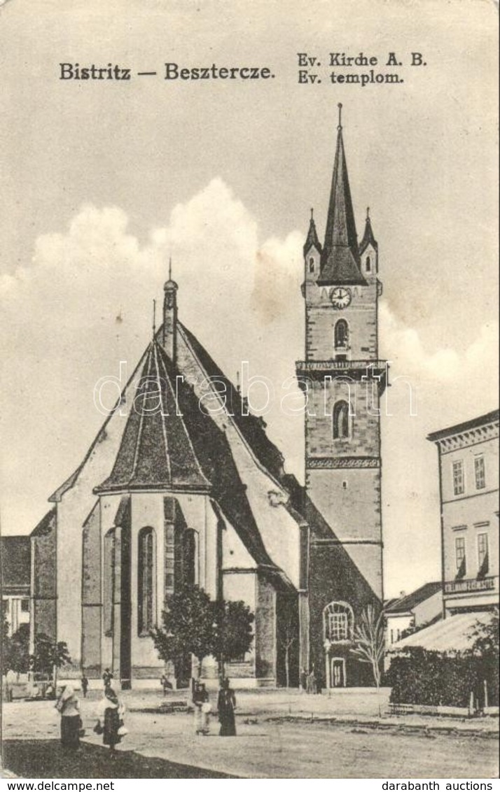 T2 Beszterce, Bistritz, Bistrita; Evangélikus Templom / Church - Ohne Zuordnung