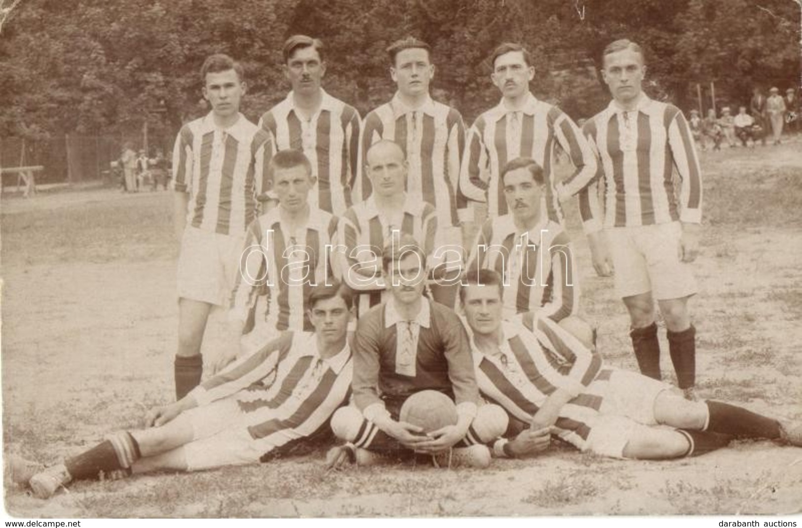 * T4 1921 Bihardiószeg, Diosig; Zur Erinnerung An Dioseger Sportverein / A Diószegi Sportegyesület Focicsapata, Labdarúg - Unclassified