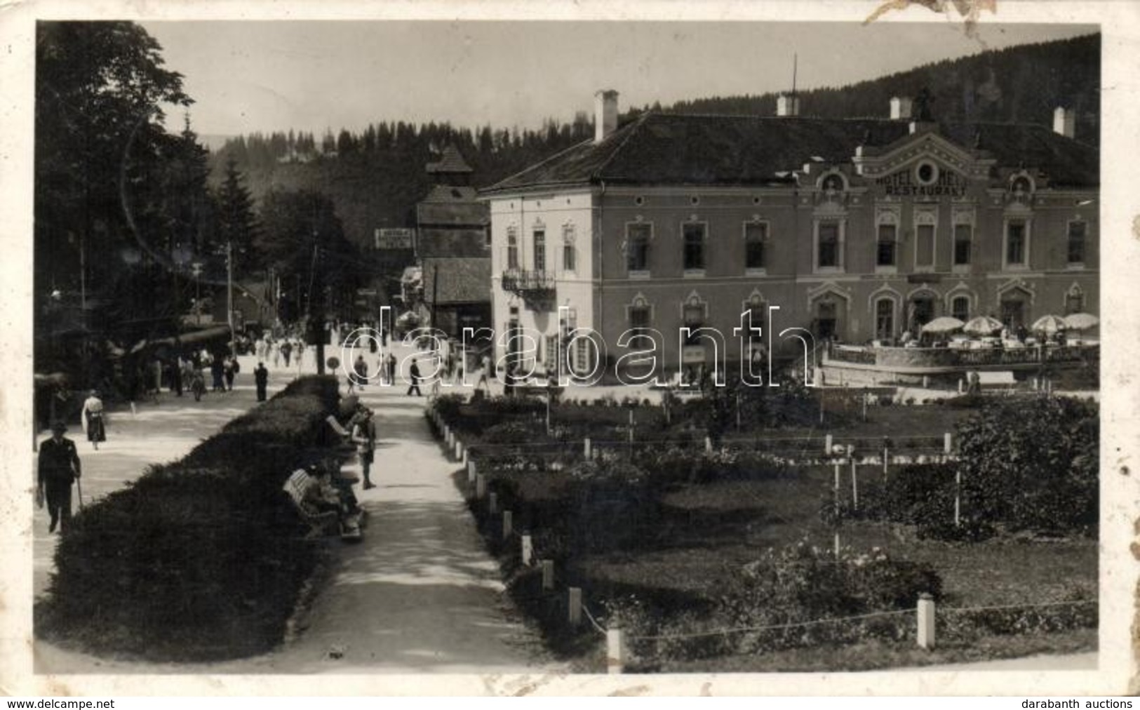 * T2/T3 Borszék, Melik Szálló, Park / Hotel, Park (fl) - Ohne Zuordnung