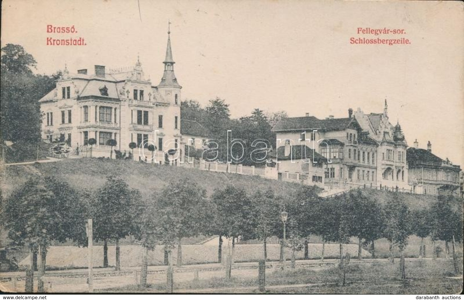 * T3 Brassó, Kronstadt; Fellegvár Sor / Villa Alley (Rb) - Unclassified