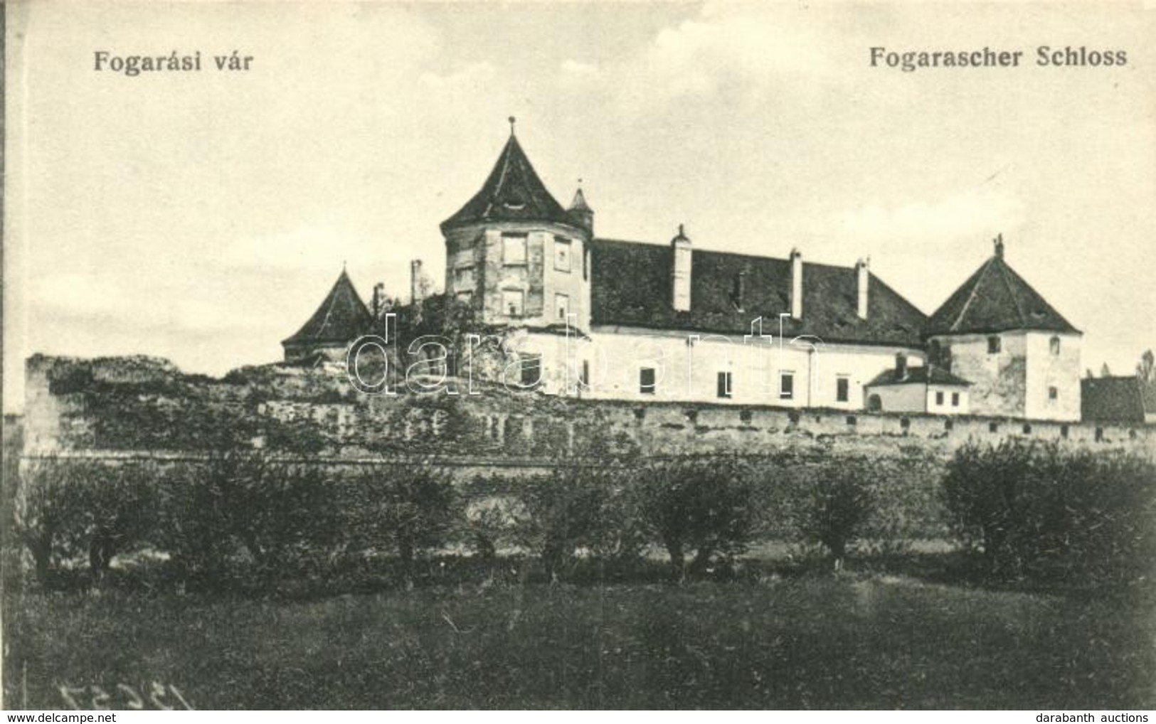 ** T1/T2 Fogaras, Vár, Thierfeld Dávid Kiadása / Castle - Unclassified