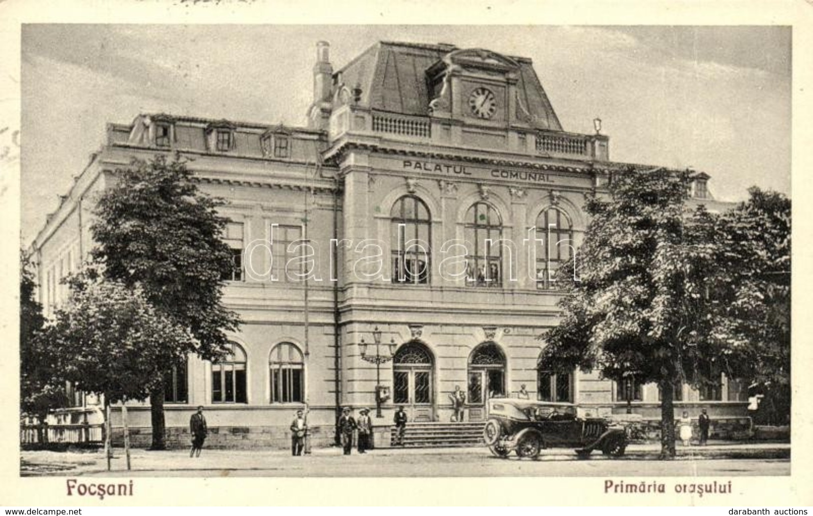 T3 Foksány, Városháza / Town Hall, Automobile (fa) - Unclassified