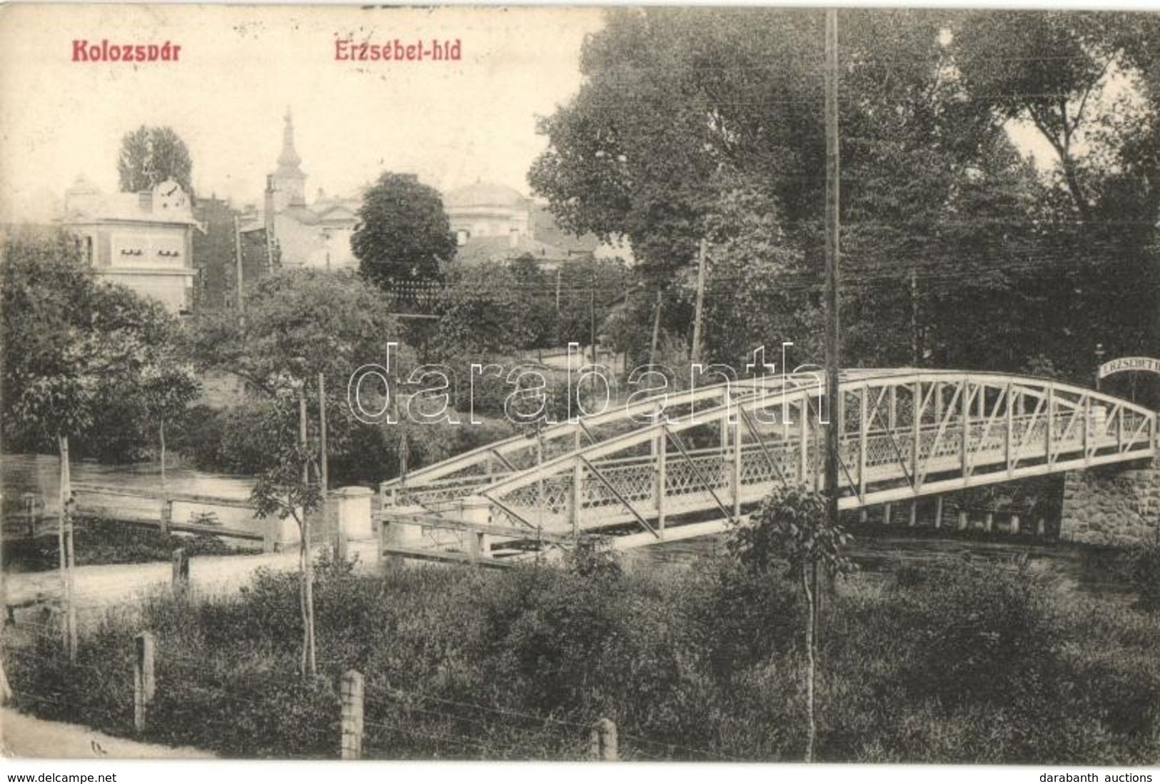 * T2 Kolozsvár, Cluj; Erzsébet Híd / Bridge - Unclassified
