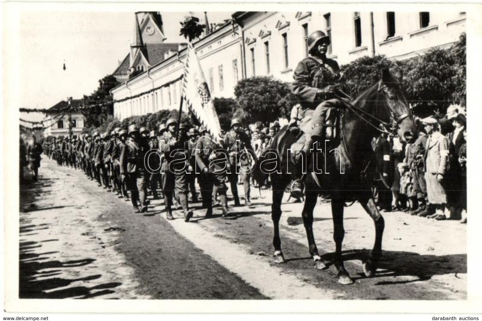 ** T2/T3 1940 Máramarossziget, Sighetu Marmatiei; Bevonulás / Entry Of The Hungarian Troops (EK) - Unclassified