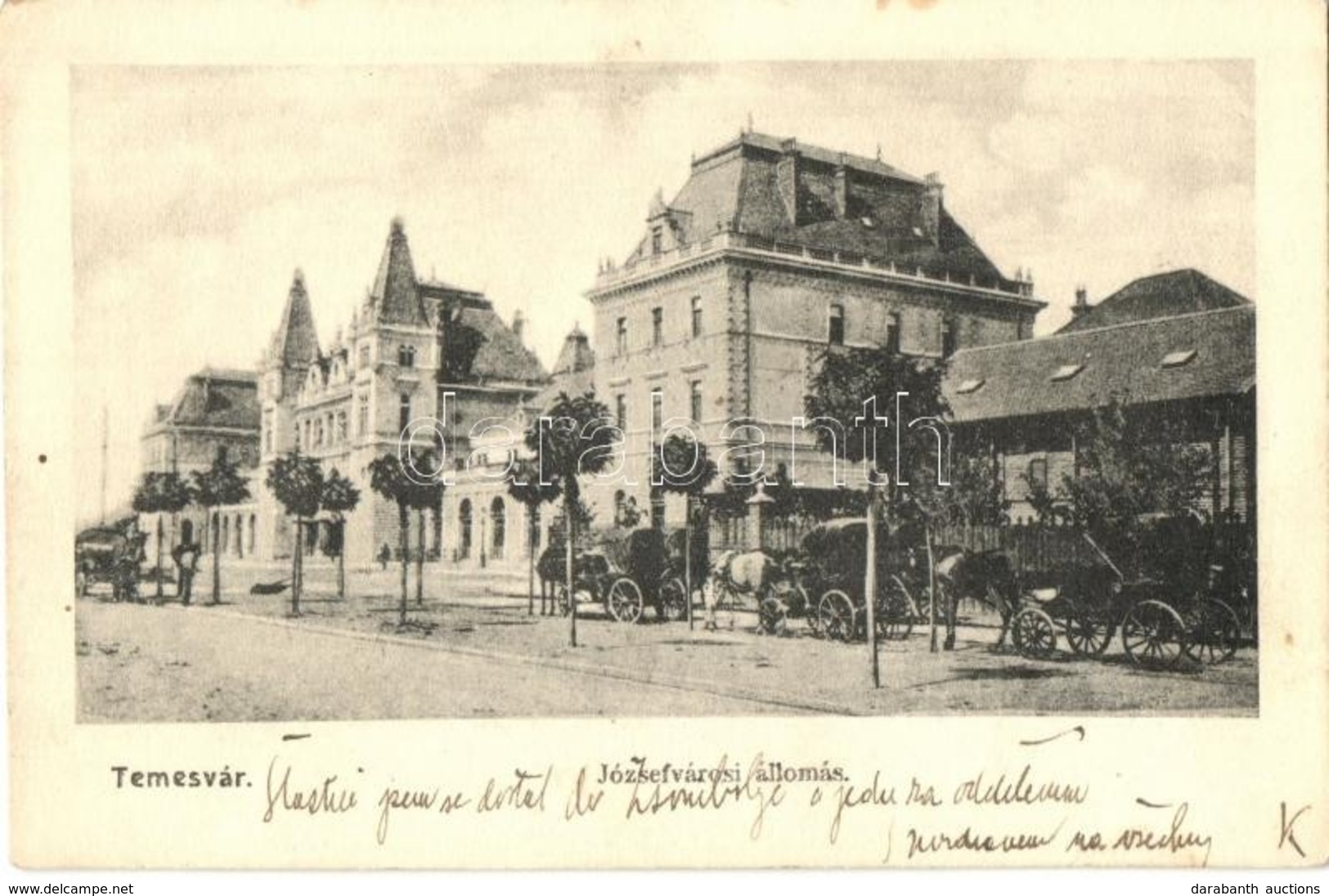 T2/T3 Temesvár, Timisoara; Józsefvárosi Vasútállomás / Railway Station / Bahnhof (EB) - Unclassified