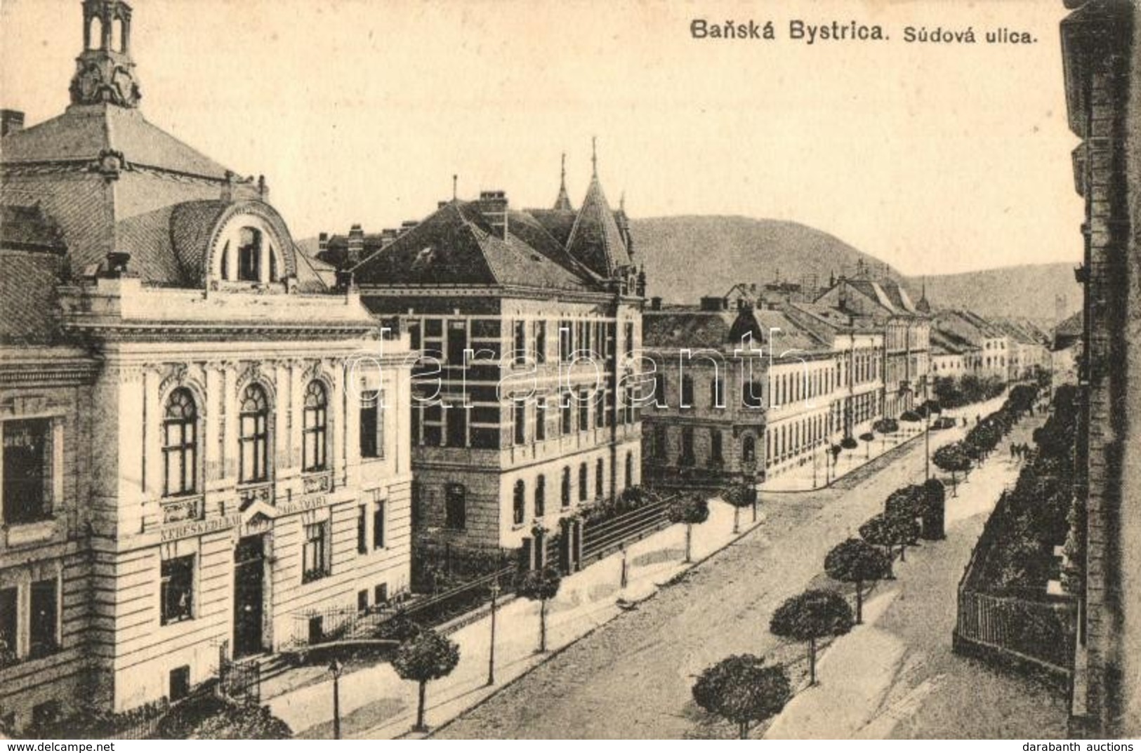 T2 Besztercebánya, Banská Bystrica; Bíróság Utca, Kereskedelmi Iparkamara / Súdova Ulica / Street View, Chamber Of Comme - Ohne Zuordnung