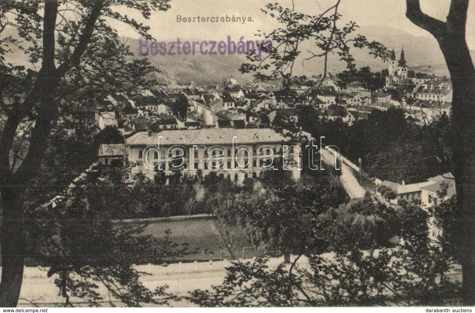 T2 Besztercebánya, Banská Bystrica; Állami Felsőbb Leányiskola. Havelka József Kiadása / Girl School - Unclassified