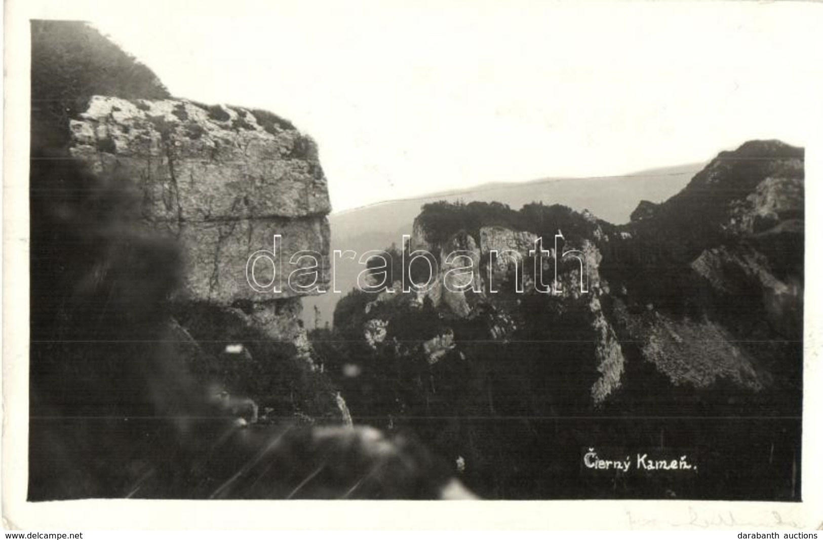 T2/T3 1934 Fekete-kő, Cierny Kamen (Nagy-Fátra, Velká Fatra); Photo (EK) - Unclassified