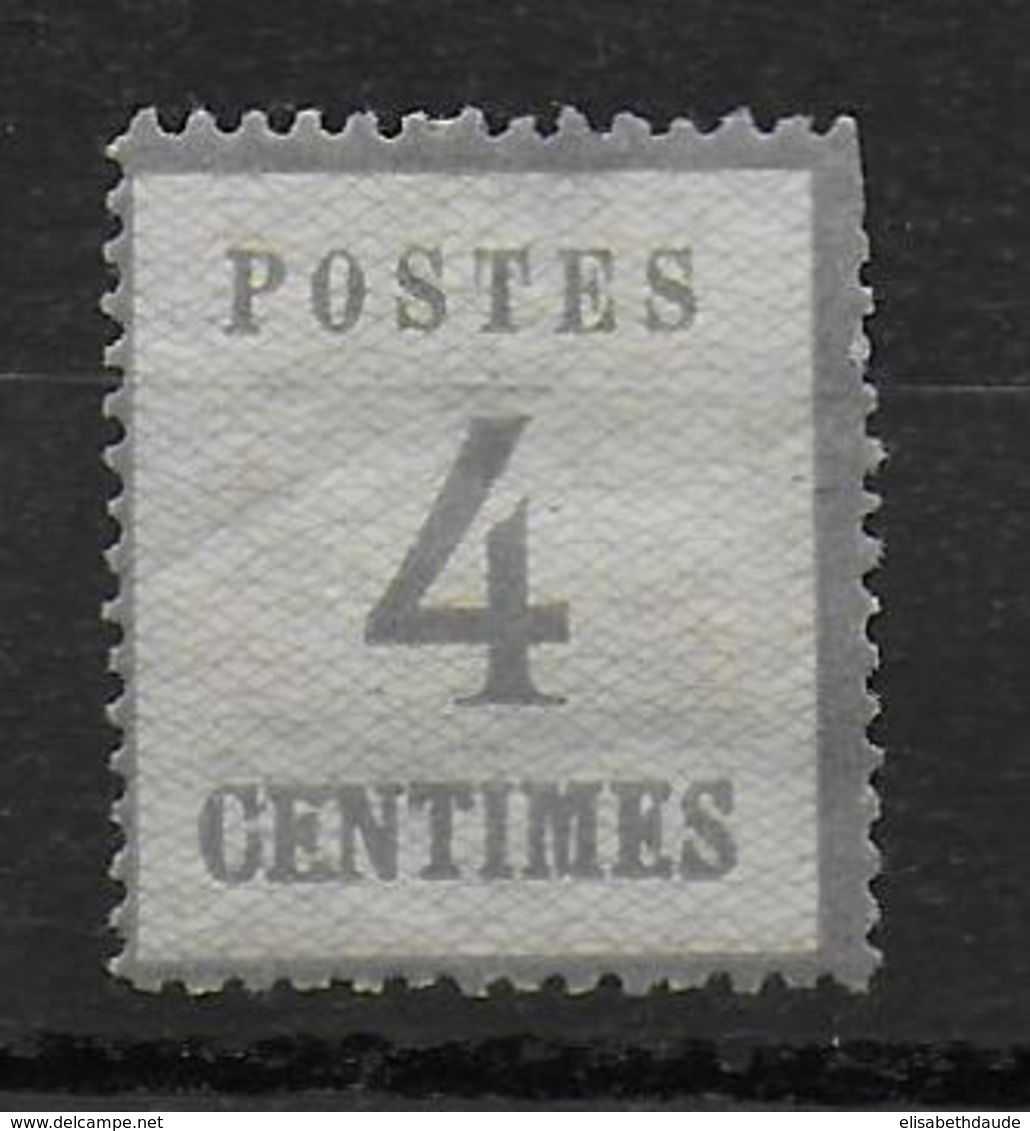 ALSACE LORRAINE - YVERT N° 3 * MH DEFECTUEUX - COTE = 250 EUR. - Unused Stamps