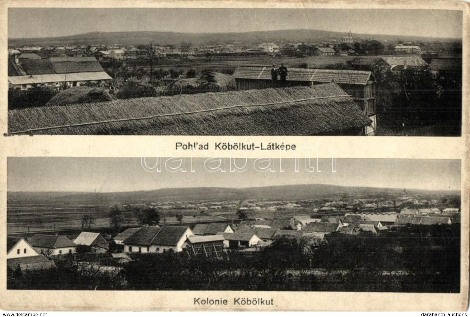 T3 Köbölkút, Gbelce; Pohlad / Kolonie / Látkép, Telep / General View, Settlement (fa) - Unclassified