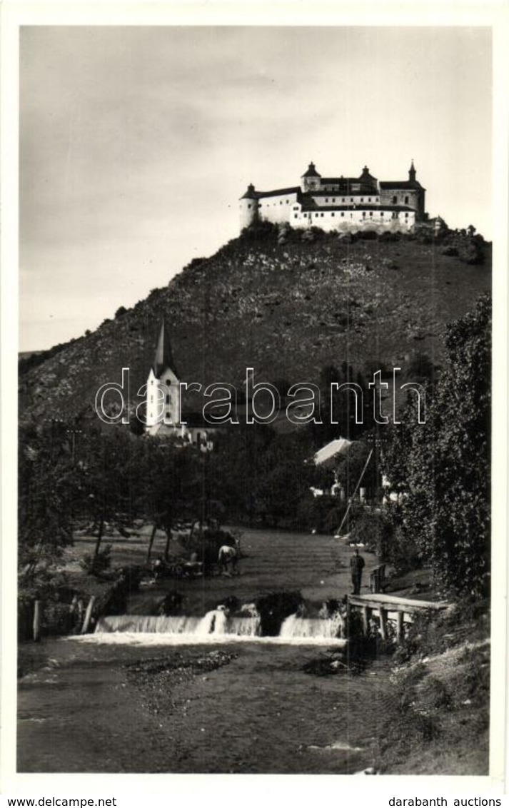 * T1/T2 Krasznahorka-váralja, Krásnohorské Podhradie; Vár, Mauzoleum Belső - 2 Db Régi Képeslap / Castle, Mausoleum Inte - Unclassified