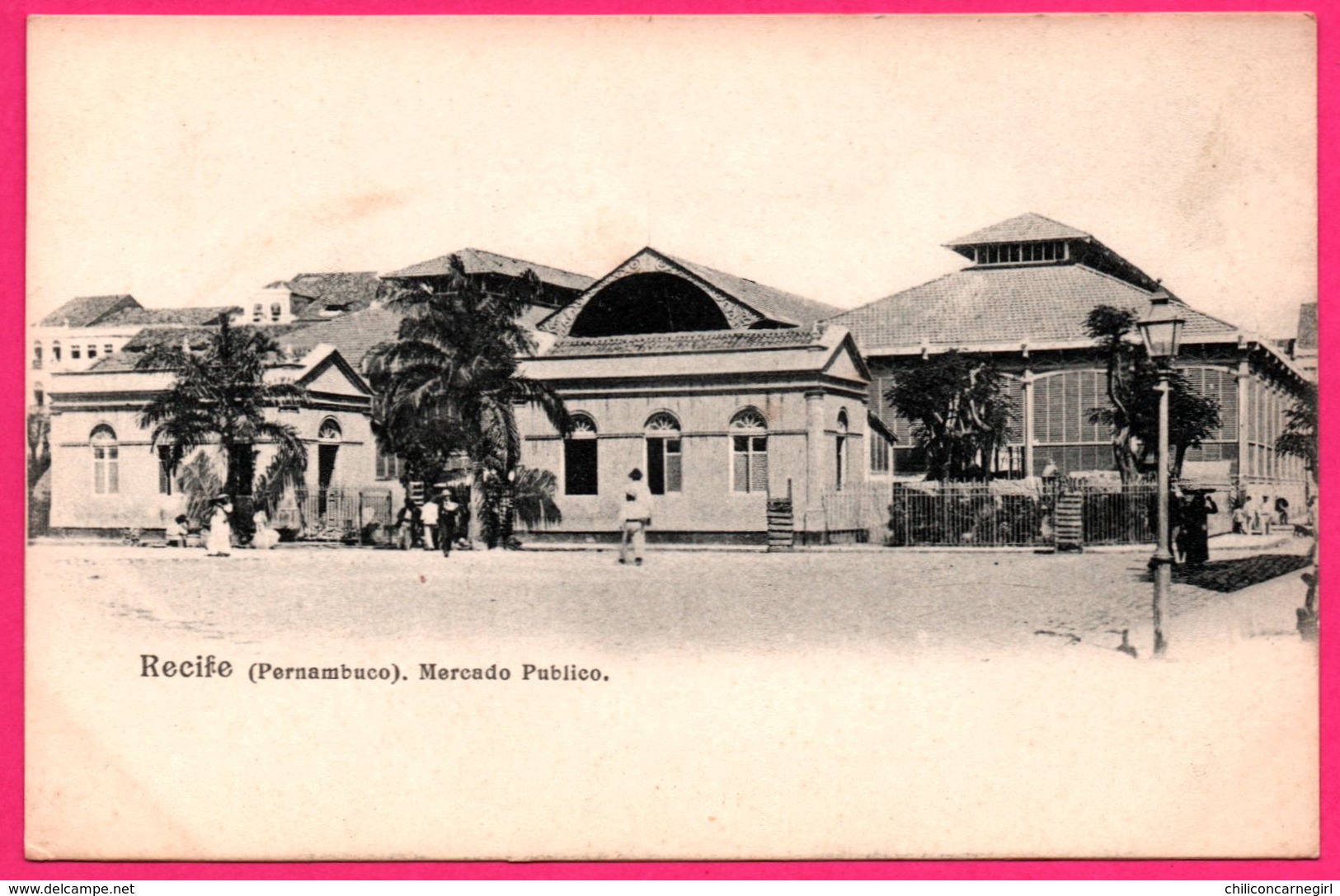 Brésil - Recife - Pernambuco - Mercado Publico - Animée - Recife